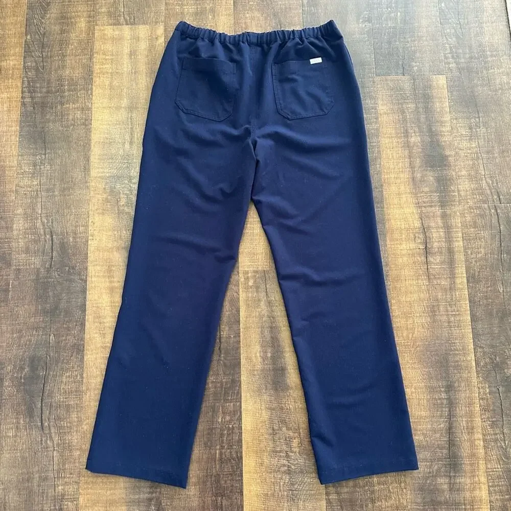 Figs Men's Pisco Basic Navy Scrub Pants Size Large